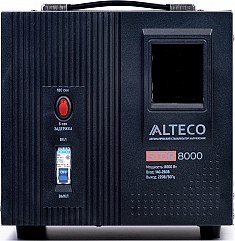 Автоматический стабилизатор напряжения Alteco STDR 8000 вид спереди