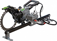 Электрический кольцерез по бетону Diamaster Titan-400 с направляющей шиной 1200 мм