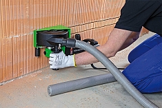 Использование штробореза Eibenstock EMF 180.2