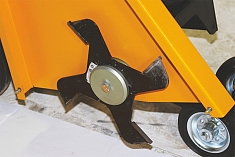 Обратное вращение кровельной фрезы бензинового резчика кровли Сплитстоун CR-149 Loncin G270F Обратное вращение кровельной фрезы бензинового резчика кровли Сплитстоун CR-149 Loncin G270F