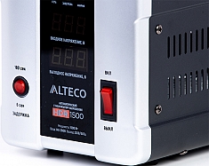 Панель управления автоматического стабилизатора напряжения Alteco HDR 1500
