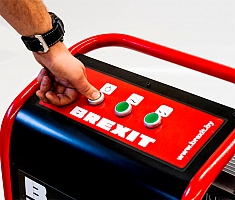 Панель управления компрессора для промывки системы отопления Brexit BrexPulse 1000 Панель управления компрессора для промывки системы отопления Brexit BrexPulse 1000