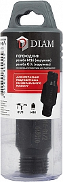 Упаковка переходника для подрозетников Diam M16 папа-G1/2" папа Упаковка переходника для подрозетников Diam M16 папа-G1/2" папа