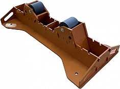 Вращательная роликовая опора для труб ПНДело РО-1400В Вращательная роликовая опора для труб ПНДело РО-1400В